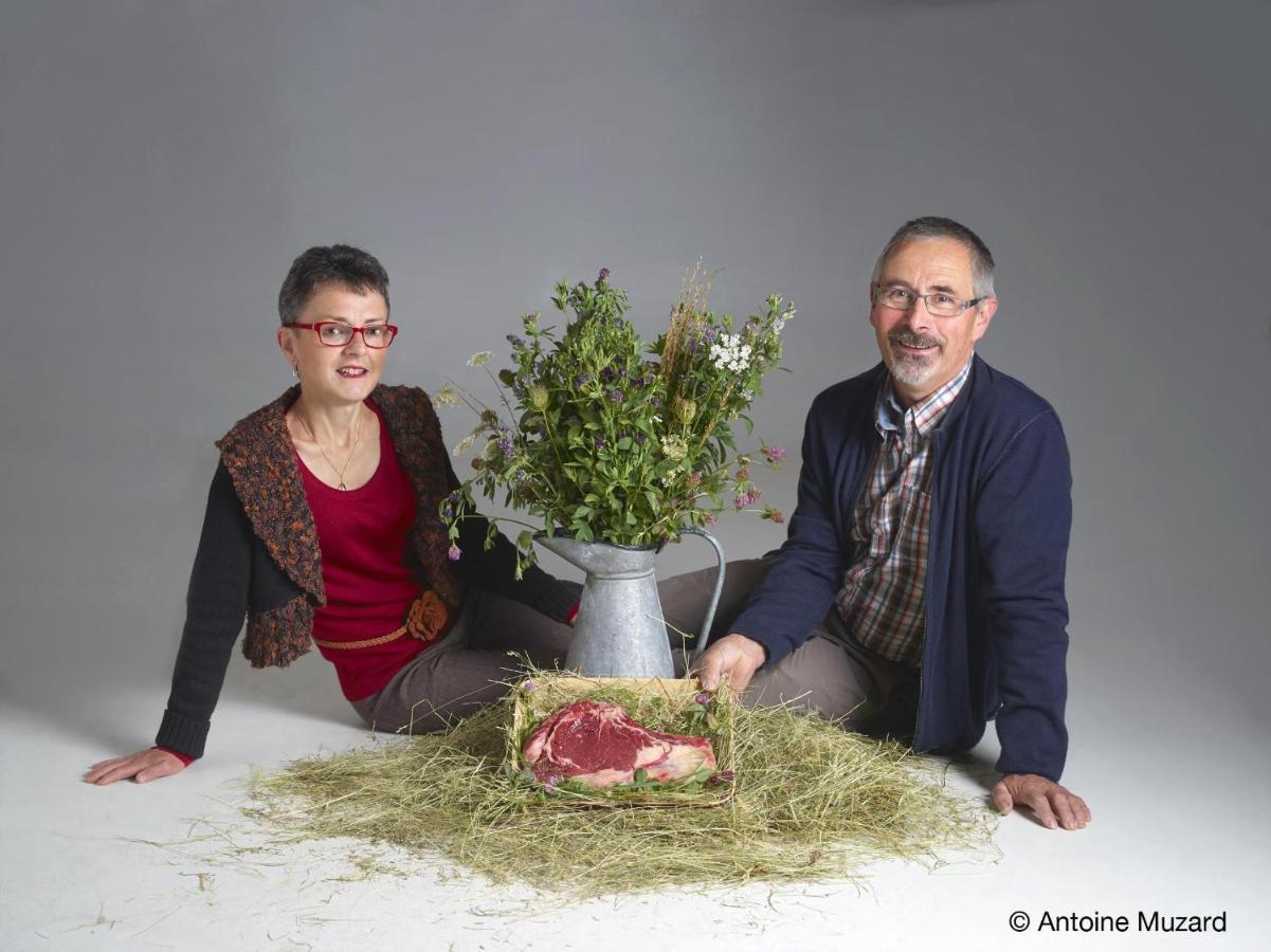 Ferme Du Pigeonnier Bed & Breakfast Montceau-et-Echarnant ภายนอก รูปภาพ